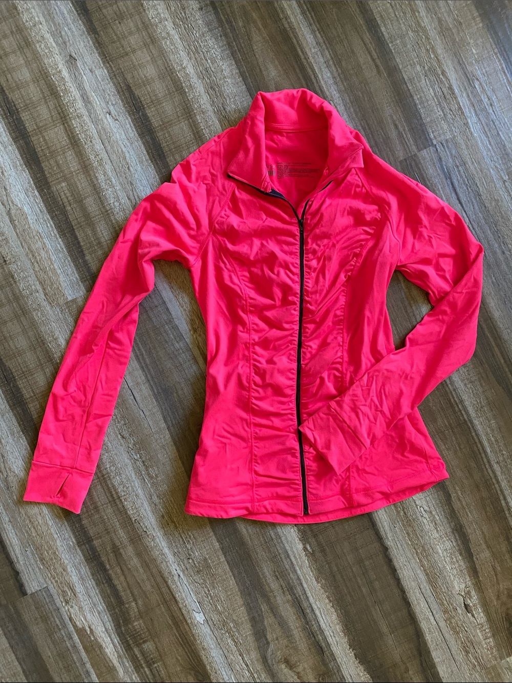 Victoria's Secret Neon Pink Sport Zip Jacket